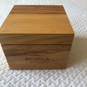 Shinola watch box